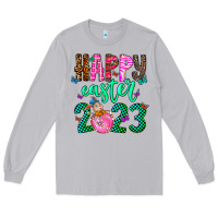 Moon Dust Happy Easter Long Sleeve Tee - CowhideDigitalArt