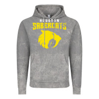 Cloud Rock houston sabercats Vintage Hoodie - linhVisuals