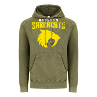 Vintage Olive houston sabercats Vintage Hoodie - linhVisuals
