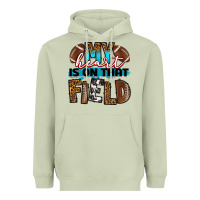 Matcha my heart is on that field football Heavyweight Hoodie - RanaPortraitStore