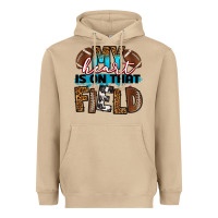 Mushroom my heart is on that field football Heavyweight Hoodie - RanaPortraitStore