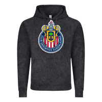 Vintage Black guadalajara Femenil Vintage Hoodie - linhVisuals