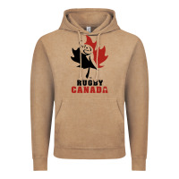 Vintage Coffee canada rugby Vintage Hoodie - linhVisuals