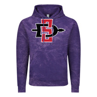 Cloud Purple san diego state aztecs Vintage Hoodie - linhVisuals