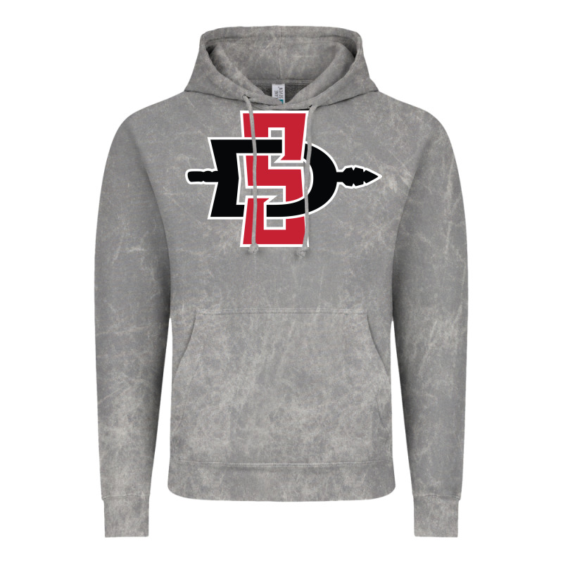 San Diego State Aztecs Vintage Hoodie by linhVisuals | Teevron