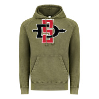 Vintage Olive san diego state aztecs Vintage Hoodie - linhVisuals