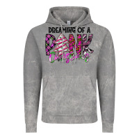 Cloud Rock Dreaming Of A Pink Christmas Vintage Hoodie - CowhideDigitalArt