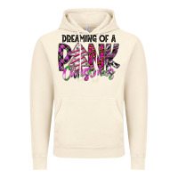 Vintage Artic Dreaming Of A Pink Christmas Vintage Hoodie - CowhideDigitalArt