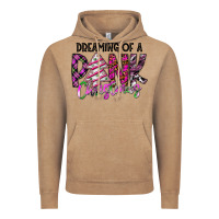 Vintage Coffee Dreaming Of A Pink Christmas Vintage Hoodie - CowhideDigitalArt