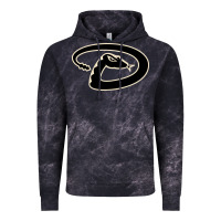 Cloud Black D Backs Baseball Vintage Hoodie - linhVisuals