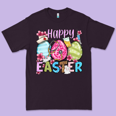 Happy Easter Eggs Premium Tee Designed By Oliviacreatesart