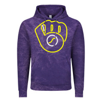 Cloud Purple The Brew Crew Baseball Vintage Hoodie - linhVisuals