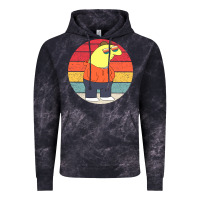 Cloud Black smiling friends Vintage Hoodie - linhVisuals