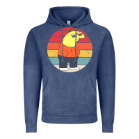 Vintage Denim smiling friends Vintage Hoodie - linhVisuals