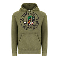 Vintage Olive Down East Wood Ducks Vintage Hoodie - linhVisuals