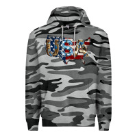 Slate Camo usa american flag background Premium Hoodie - Jasminsmagicworld