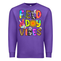 Purple field day vibes Premium Sweatshirt - RanaPortraitStore