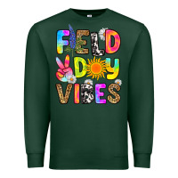 Sports Green field day vibes Premium Sweatshirt - RanaPortraitStore