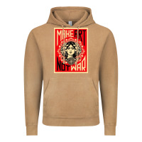 Vintage Camel make art no war Vintage Hoodie - linhVisuals