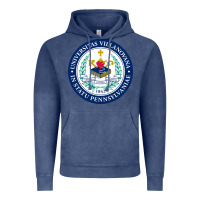 Vintage Denim villanova university Vintage Hoodie - linhVisuals