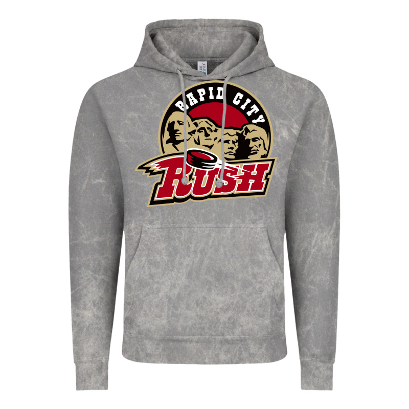 Rapid City Rush Vintage Hoodie by linhVisuals | Teevron