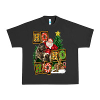 Christmas Trex Ho Ho Ho Santa Urban Heavy Tee | Teevron