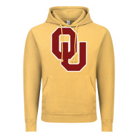 Vintage Mustard oklahoma sooners Vintage Hoodie - linhVisuals