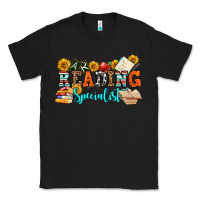 Black reading specialist olivia Classic Tee - OliviaCreatesArt