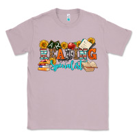 Lilac reading specialist olivia Classic Tee - OliviaCreatesArt