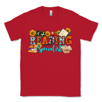 Red reading specialist olivia Classic Tee - OliviaCreatesArt