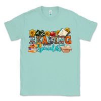 Seafoam reading specialist olivia Classic Tee - OliviaCreatesArt