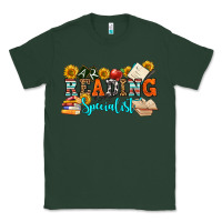 Sports Green reading specialist olivia Classic Tee - OliviaCreatesArt