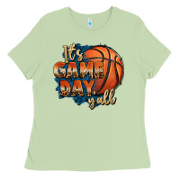 Matcha it's game day y'all basketball Ladies Tee - FaDigitalArtStudio