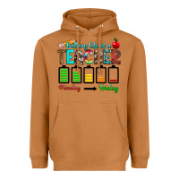 Meerkat battery life of a teacher monday friday Heavyweight Hoodie - RanaPortraitStore