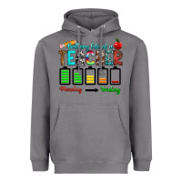 Storm battery life of a teacher monday friday Heavyweight Hoodie - RanaPortraitStore