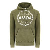 Vintage Olive amda Vintage Hoodie - linhVisuals