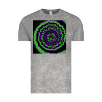 Cloud Rock halloween tie dye pattern black Vintage Tee - RanaPortraitStore