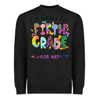 Black I'm ready for fifth grade but is it ready for me Heavyweight Sweatshirt - RanaPortraitStore