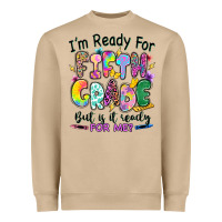 Mushroom I'm ready for fifth grade but is it ready for me Heavyweight Sweatshirt - RanaPortraitStore