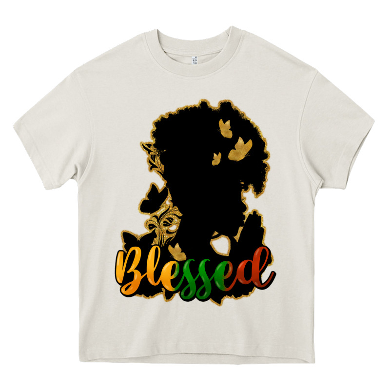Blessed Black History Heavy Core Tee by HowdyJamesFarm | Teevron