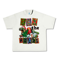 Pistachio Rex The Halls Urban Heavy Tee - FaDigitalArtStudio