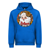 Cobalt believe Santa Claus Christmas Urban Hoodie - Jasminsmagicworld