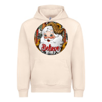Sandshell believe Santa Claus Christmas Urban Hoodie - Jasminsmagicworld