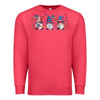 Cardinal 4th of july gnomes libbey glass Premium Sweatshirt - RanaPortraitStore
