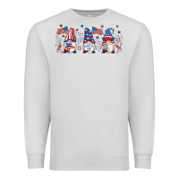 Dove Grey 4th of july gnomes libbey glass Premium Sweatshirt - RanaPortraitStore