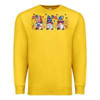 Lemon 4th of july gnomes libbey glass Premium Sweatshirt - RanaPortraitStore