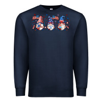 Navy 4th of july gnomes libbey glass Premium Sweatshirt - RanaPortraitStore