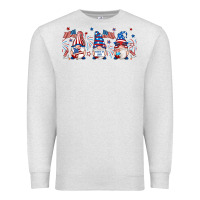 Oatmeal Heather 4th of july gnomes libbey glass Premium Sweatshirt - RanaPortraitStore