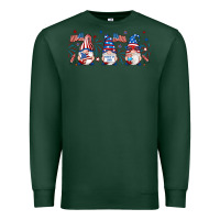 Sports Green 4th of july gnomes libbey glass Premium Sweatshirt - RanaPortraitStore