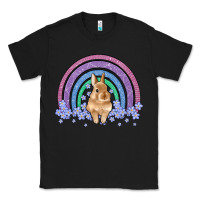Black bunny rainbow Classic Tee - Artiststas